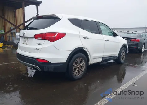 2013 Hyundai Santa Fe Sport z USA, uszkodzony, nr VIN 5XYZTDLB7DG023889
